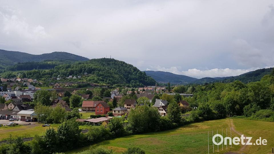 Das Elsass - hier bei Schirmeck - ist landschaftlich mehr als sehenswert. Bild: Judith Lehner