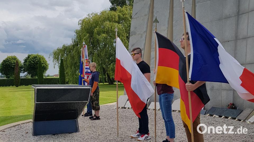 Drei Nationen, die den zweiten Weltkrieg völlig unterschiedlich erlebt haben - und dennoch heute gemeinsam gedenken. Bild: Judith Lehner