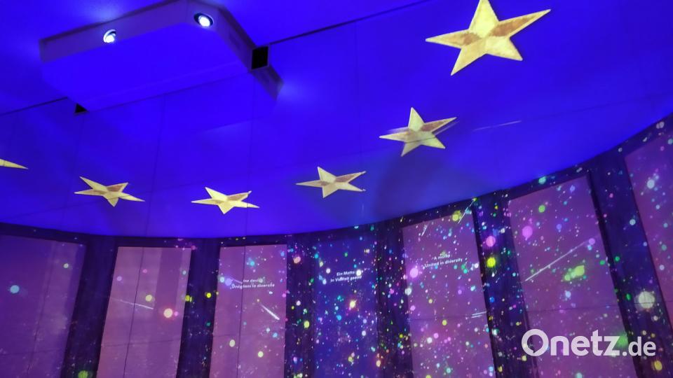 Die Ausstellung des &quot;Memoral Alsace-Moselle&quot; endet mit der europäischen Einigkeit - die Garant für den Frieden ist und bleiben soll. Bild: Judith Lehner