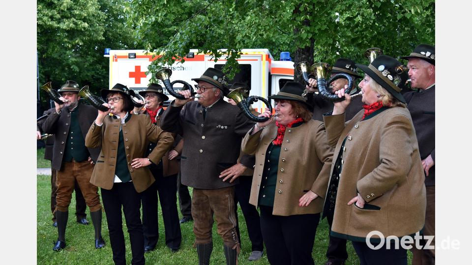 Premiere des Festspiels "900 samma", am Frohnberg bei Hahnbach. Bild: Stephan Huber
