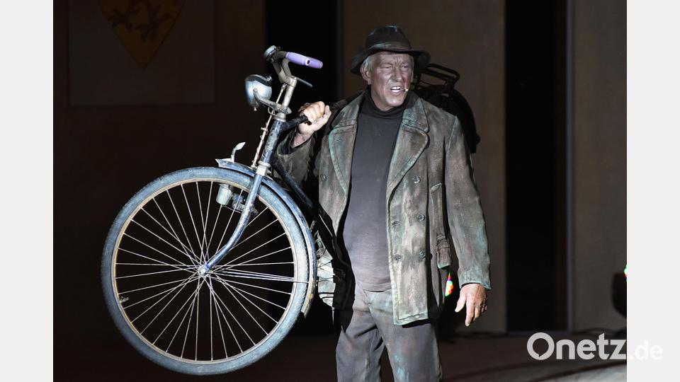 Premiere des Festspiels "900 samma", am Frohnberg bei Hahnbach. Bild: Stephan Huber