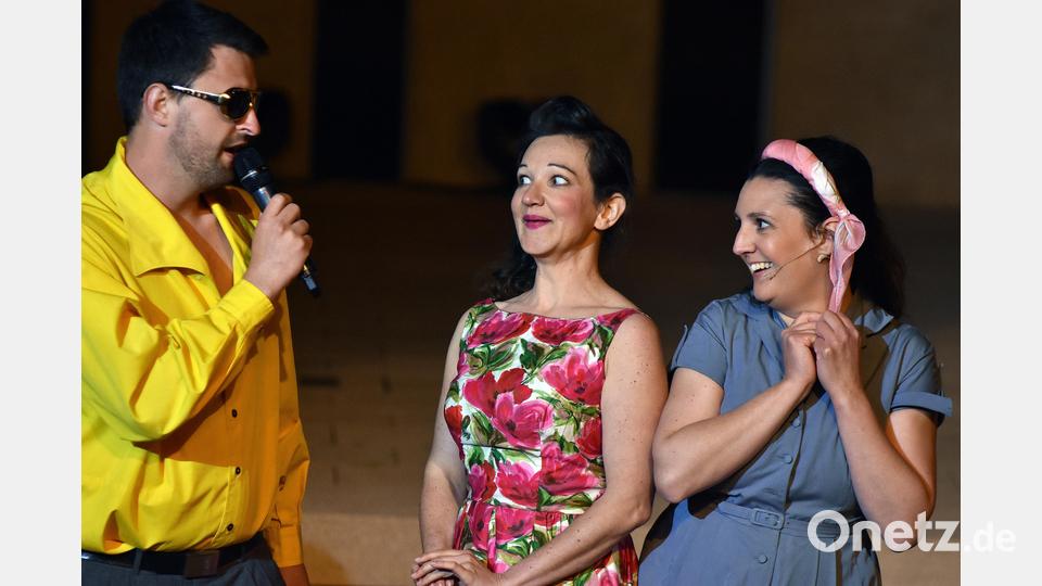 Premiere des Festspiels "900 samma", am Frohnberg bei Hahnbach. Bild: Stephan Huber