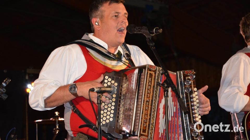 Marc Pircher war der Stargast des Abends. Bild: jr