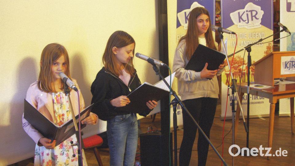 Mit ihren musikalischen Darbietungen begeisterten die jungen Vertreterinnen des Kinderchors aus Leonberg.