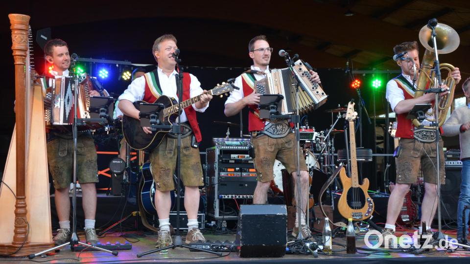 Die Band "Höllawind" aus dem Zillertal Bild: jr