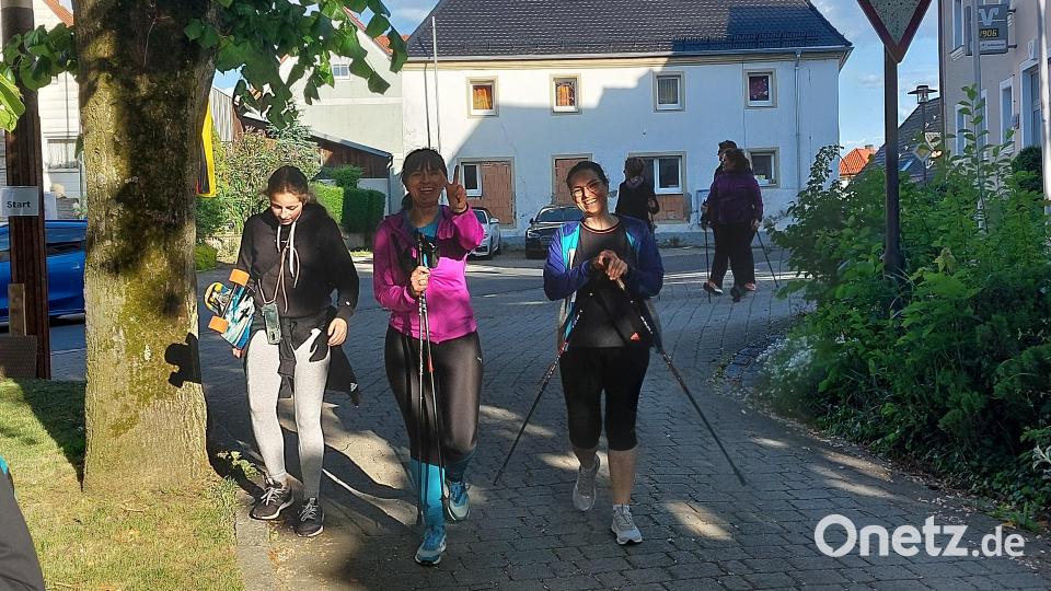 Der Spaß stand beim 2. Kastler Berglauf im Vordergrund Bild: jsa