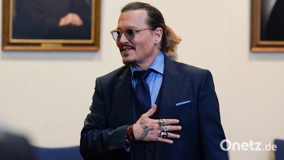 In einem letzten Austausch in Anschluss an die Abschlussplädoyers sagte Johnny Depps Anwältin Vasquez über Heard, dass man ihr kein einziges Wort glauben könnte. Bild: Steve Helber/AP Pool/dpa