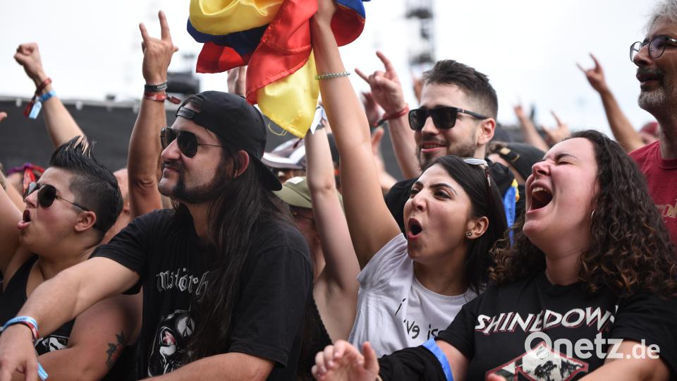 Mit guter Laune und tollem Wetter startet das Kultfestival Rock im Park am Freitag. Bild: Tobias Schwarzmeier