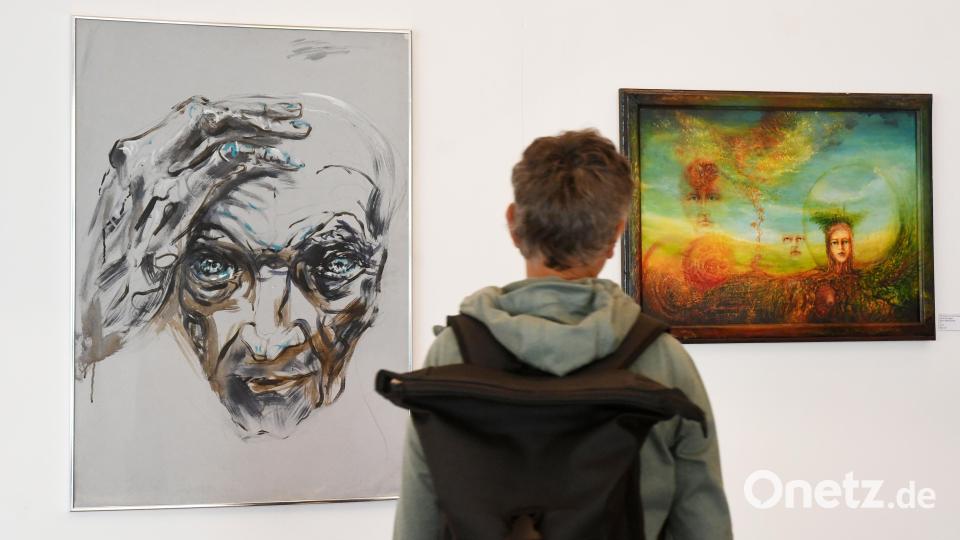 Auch Pilsener Künstler sind in der aktuellen OKV-Ausstellung vertreten. Bild: Gabi Schönberger