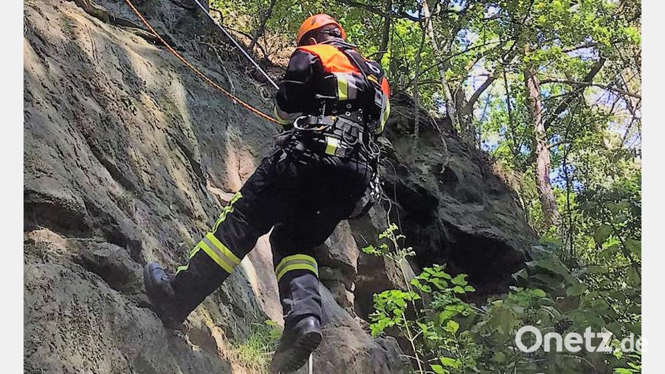 Theoretisches Wissen und praktisches Können wurde beim Lehrgang Absturzsicherung vermittelt. Bild: sne