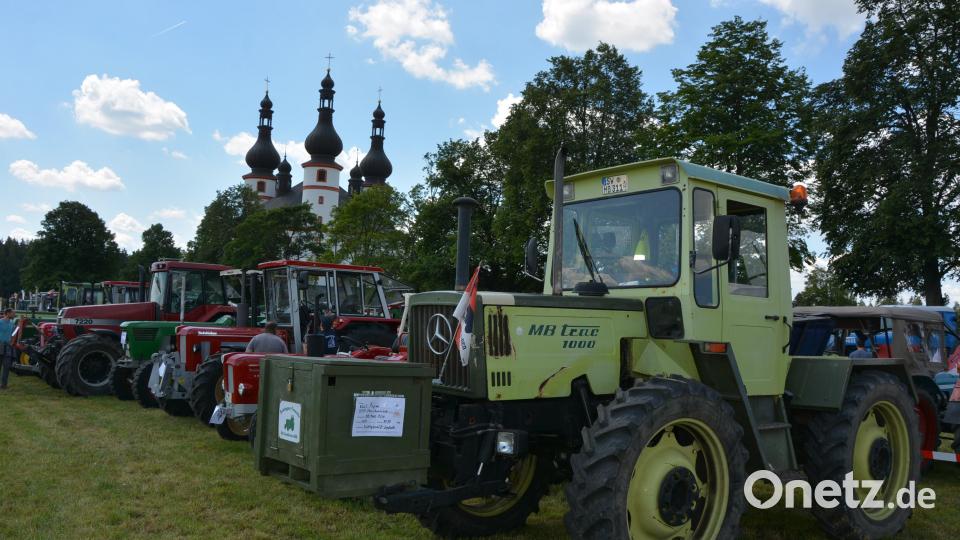 Ein Fest für alle Bulldogfans war das 5. Oldtimertreffen des Münchenreuther Oldtimer-Bulldog-Stammtisch am Sonntag auf der Kappl. Bei strahlendem Sonnenschein wurden mehr als 130 alte Dieselrösser präsentiert. Bild: jr