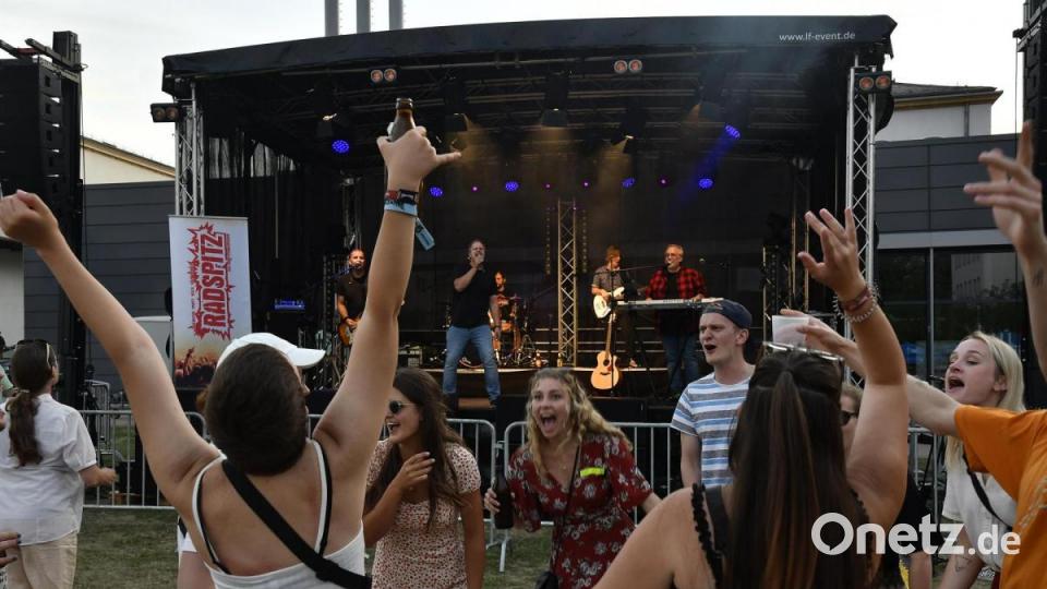 Party pur bei der OTH mit der Band Radspitz. Bild: Petra Hartl