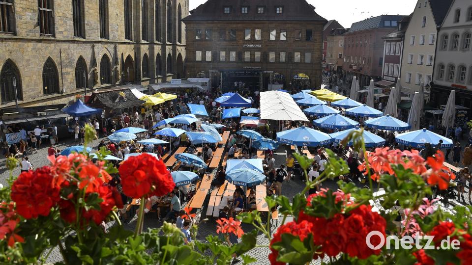 Amberg feiert Altstadtfest. Bild: Petra Hartl