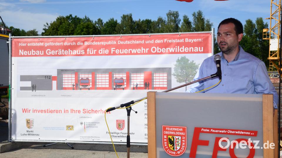 Bürgermeister Sebastian Hartl nennt den Bau des neuen Feuerhauses eine Pflichtaufgabe für die Kommuna, aber auch einen Garanten für die Sicherheit der Bevölkerung. Bild: bey