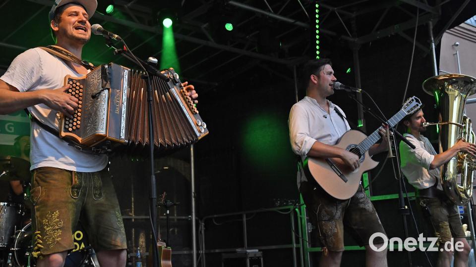 DeSchoWieda: Rechts Florian Gröninger aus Ensdorf. Bild: Petra Hartl