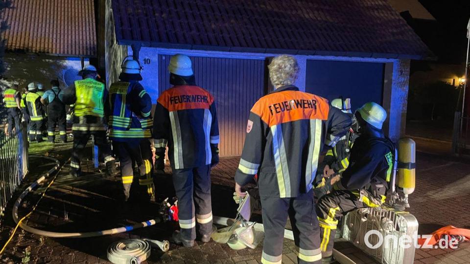 Ein Großeinsatz der Rettungskräfte am Sonntagabend in Edelsfeld geht glimpflich aus. Bild: lei