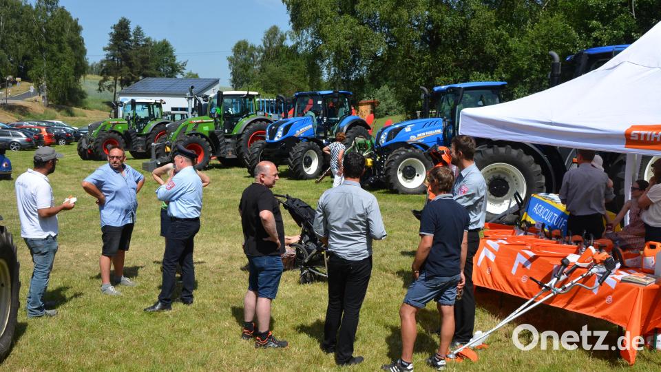 Trotz hochsommerlicher Temperaturen war die Landwirtschaftsausstellung in Zirkenreuth gut besucht. Bild: jr