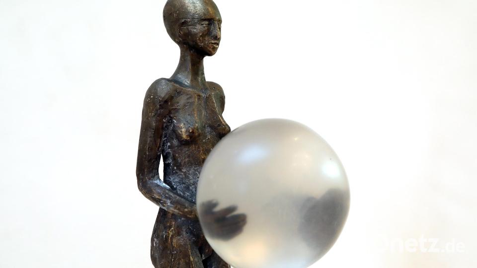 Bronzeguss ist das Lieblingsaterial des Aschacher Künstler-Paares. Bild: Wolfgang Steinbacher