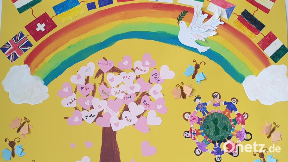 Für die Kinder der Grundschule ist der Ukraine-Krieg präsent. Auch den Buben und Mädchen der Klasse 1 a sind 250 Euro sicher. Bild: dob