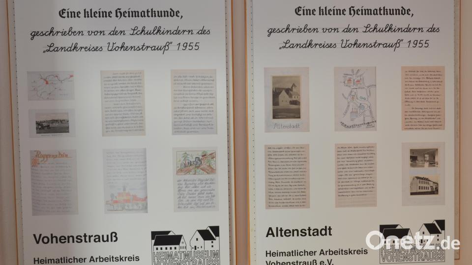 Sowohl Vohenstrauß als auch Altenstadt sind vertreten. In Altenstadt wurde akribisch eine Karte gemalt. Bild: dob
