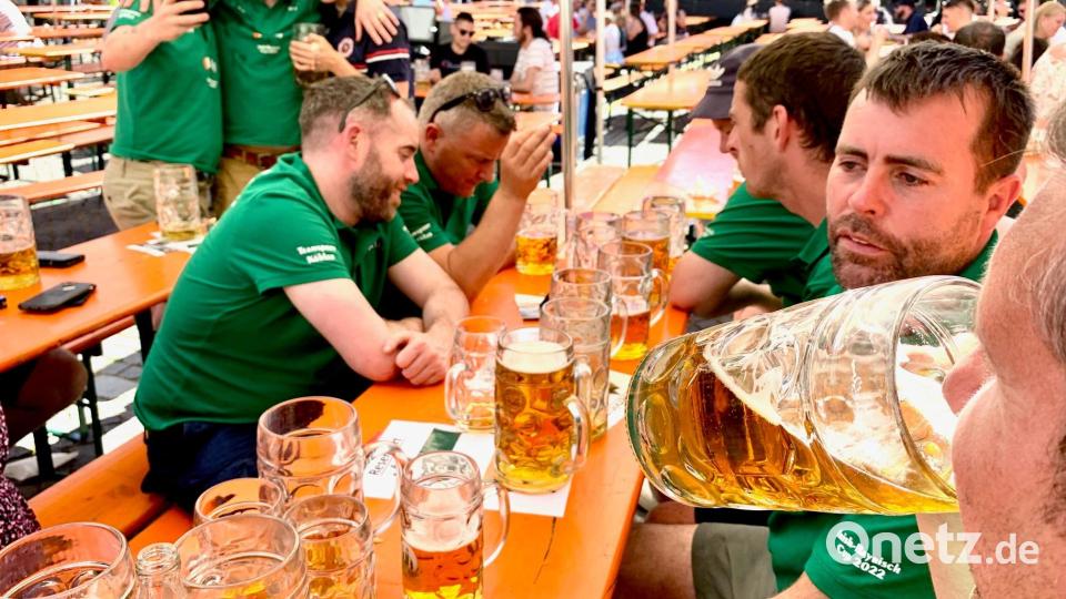 Endlich wieder Musik und Party: Das Bürgerfest in Weiden 2022. Bild: Gabi Schönberger