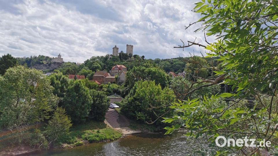 Saleck und Rudelsburg sind eine der über 30 Burgen und aufgrund der hohen Anzahl dieser Bauwerke gibg des den Landkreis Burgenlandkreis. Bild: hzi