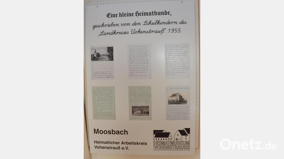 Reich bebildert sind die Beiträge aus Moosbach. Bild: dob