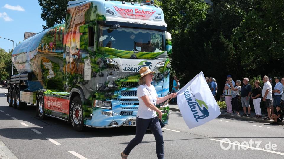 Ein Blickfang, der neue Seenland-Truck Bild: Hirsch