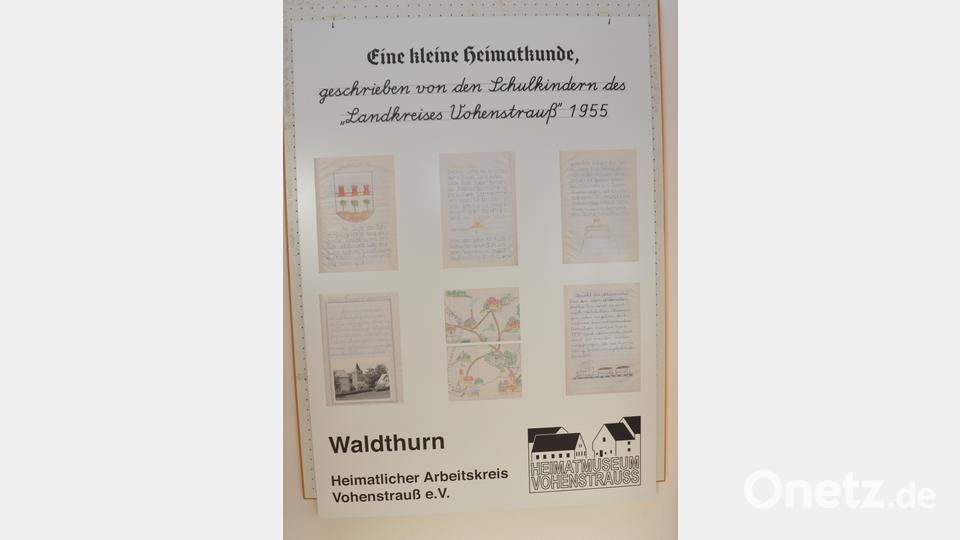 Auch an der Waldthurner Volksschule wurden wunderschöne Seiten gestaltet. Bild: dob