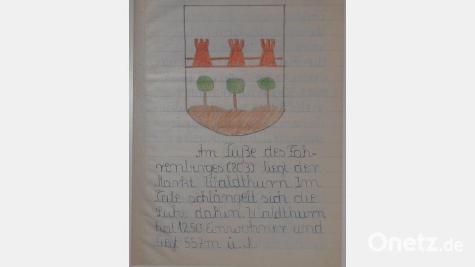 Das Waldthurner Wappen ist ebenfalls mit den drei Türmen festgehalten. Bild: dob