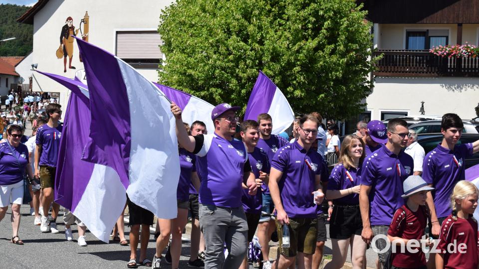 Auch der TSV Detag war im Festzug vertreten. Bild: bnr