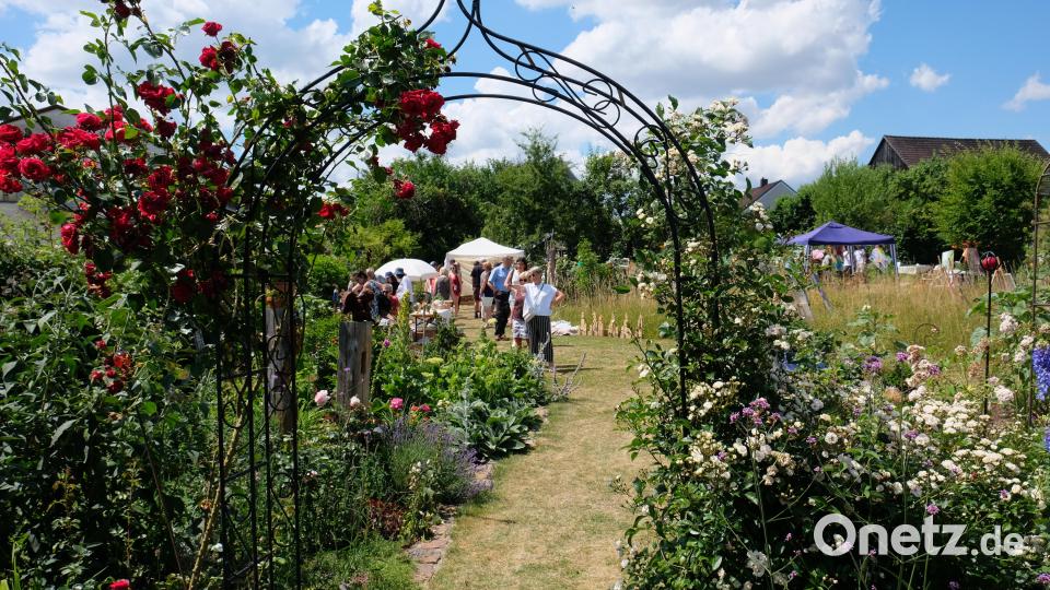 Das Gärtnerherz blühte beim Anblick dieses zertifizierten Naturgartens auf. Bild: do