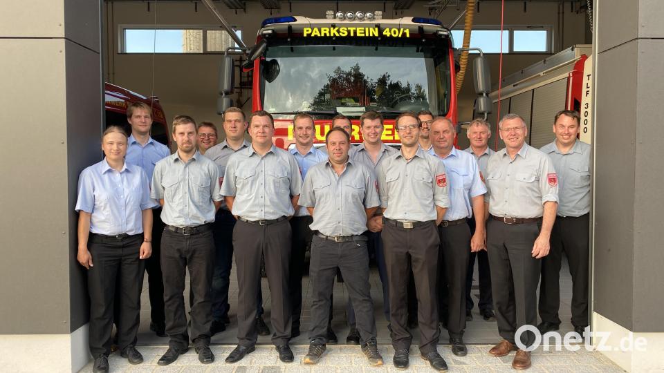 Leistungsprüfung der Feuerwehr Parkstein. Bild: Feuerwehr Parkstein, Hans Wittmann/exb