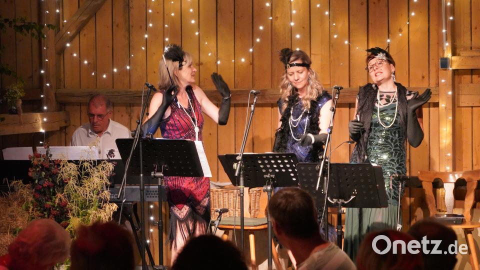 Albert Sommer, Doris Völkl, Steffi Daubenmerkl und Andrea Götz sorgen für einen unterhaltsamen Abend. Bild: fvo