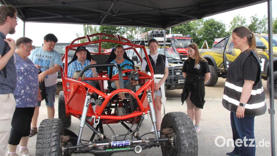 Einmal in einem so Fahrzeug zu sitzen, das machte mächtig Spaß. Bild: frd