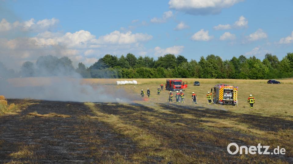 Die eingesetzten Feuerwehrleute waren schnell und bekämpften die Flammen erfolgreich. Bild: dob