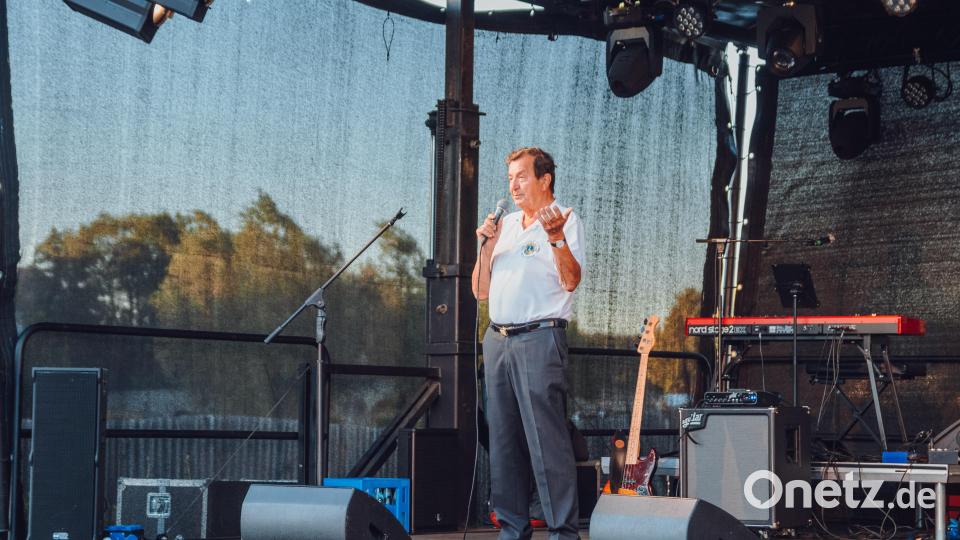 Franz Göhl vom Lions-Club Tirschenreuth, dem Veranstalter des Open-Air-Konzerts am Fischhofpark. Bild: Susanne Forster