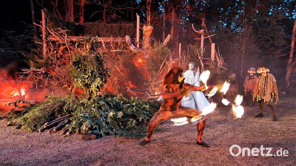 Die Elemente Feuer, Wasser, Luft und Erde bestimmen mit den Waldschraten das märchenhafte Geschehen, zu dem nur besondere Menschen einen Zugang finden. Bild: lg