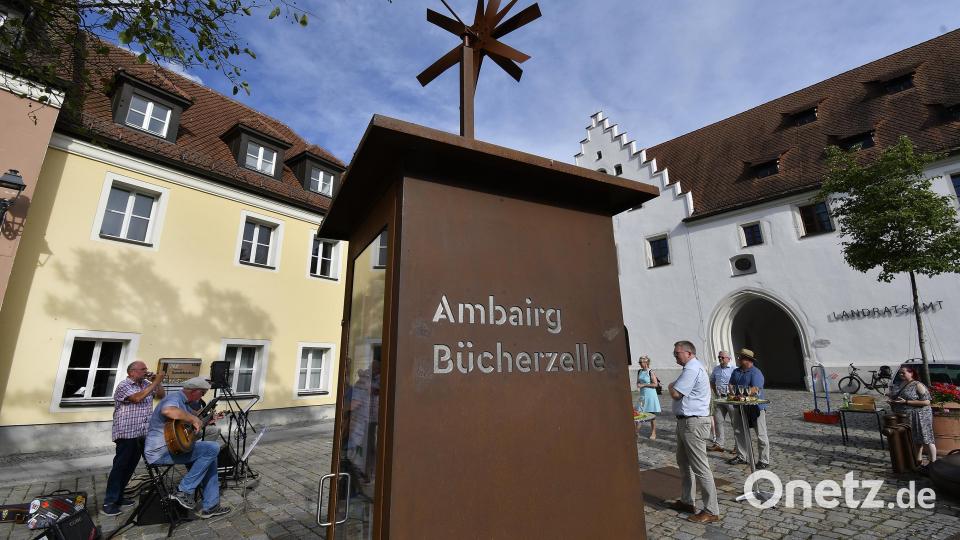 So sieht die neue Bücherzelle in der Schiffgasse aus. Bild: Petra Hartl