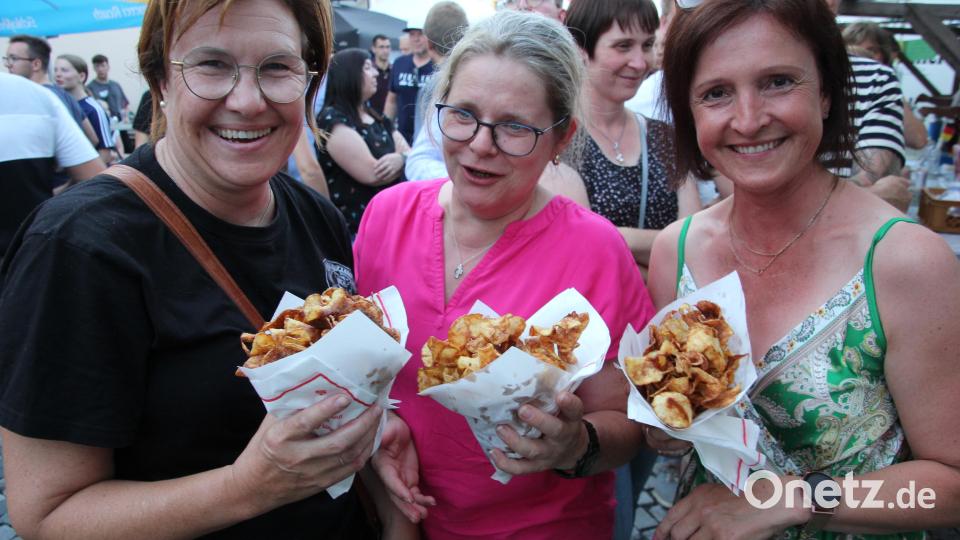 Kartoffelspiralen waren schwer gefragt. Bild: kro