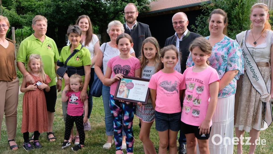 In Kooperation mit der Grundschule am Rauhen Kulm siegte der Obst- und Gartenbauverein Speinshart. Bild: le