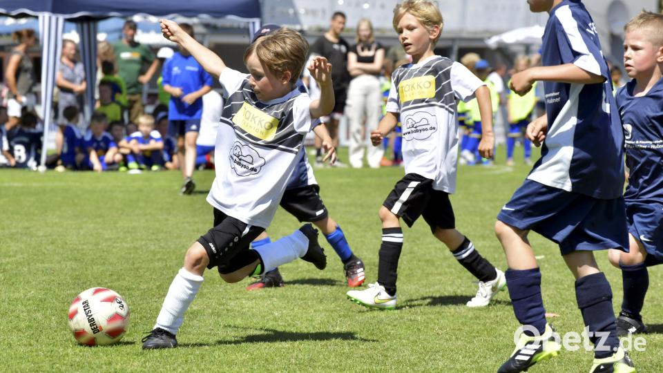 Die G-Junioren des SV Raigering I gegen den SV Raigering II Bild: Hubert Ziegler