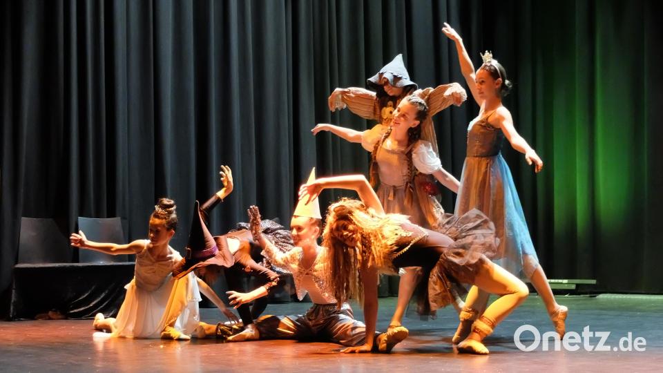 Anmutig überzeugten die Tänzerinnen und Tänzer das Publikum bei der Ballett-Vorführung von „Der Zauberer von Oz“. Bild: Musikschule Marktredwitz/exb