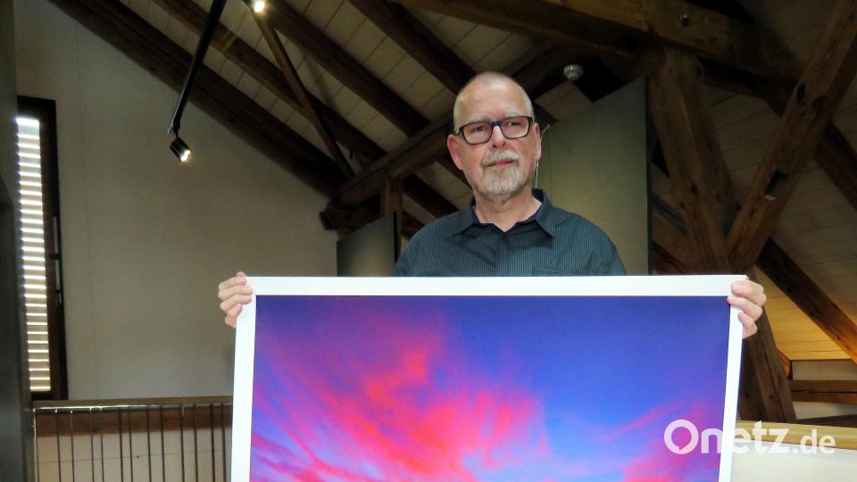 &quot;Die Flüchtigkeit des Augenblicks, die jede neue Wolkenformation bedeutet, ist unwiederbringlich und einmalig.&quot; (Jürgen Klein über seine Himmelsbilder) Archivbild: ubb
