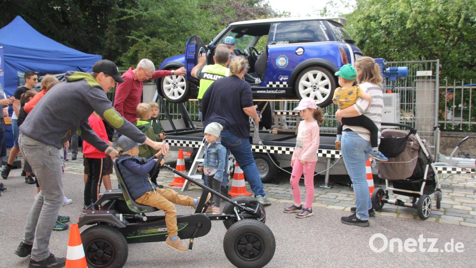 Kleine Hilfestellung bei der Fahrt. Bild: frd