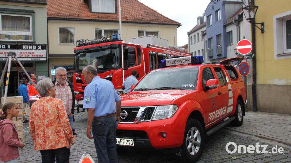 Die Stützpunktwehr Oberviechtach: Sie ist immer schnell zur Stelle, wenn sie gebraucht wird. Bild: frd