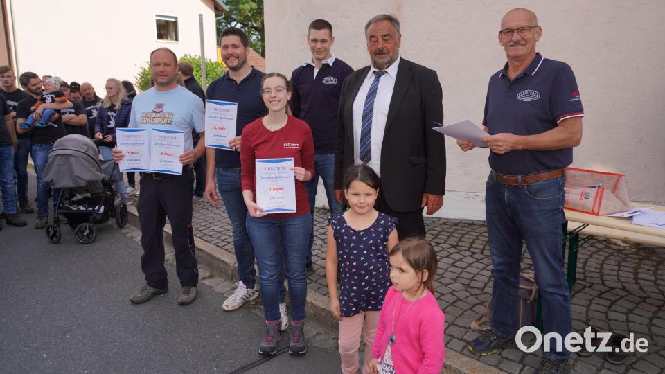 Gewinner des Seilzieherwettbewerbs der Fahrenbergauswahl. Bild: fvo