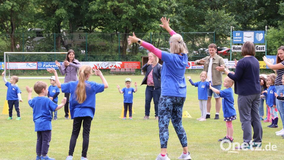 Spaß für Groß und Klein gab es bei der Gruppe Fit &amp; Fun for kidZ. Bild: mfh