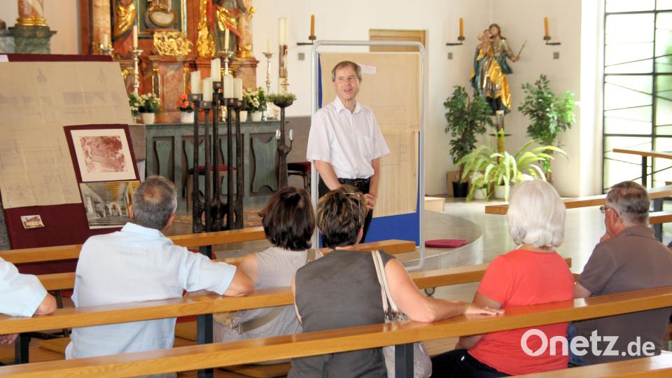 Viel Neues gab es bei der Kirchenführung. Bild: bjo