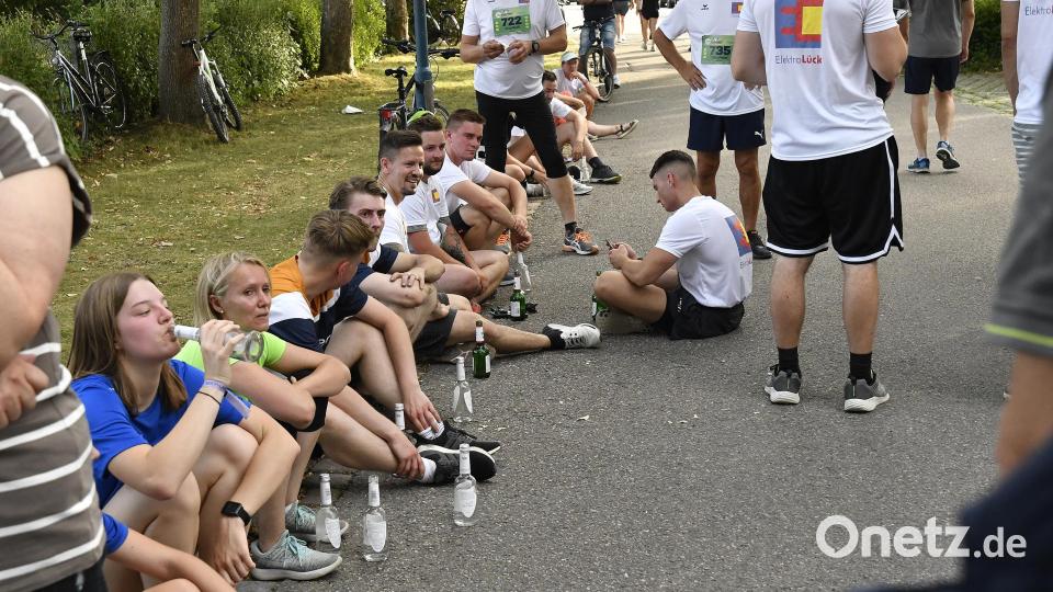 Nach fünf Kilometer Power haben sich die Beine eine Pause verdient. Bild: Petra Hartl